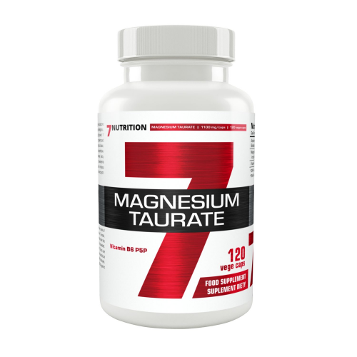 MAGNESIUM TAURATE 120 VEGE CAPS - 7 NUTRITION